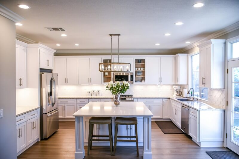 Image of a clean kitchen